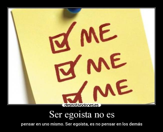 Egoismo