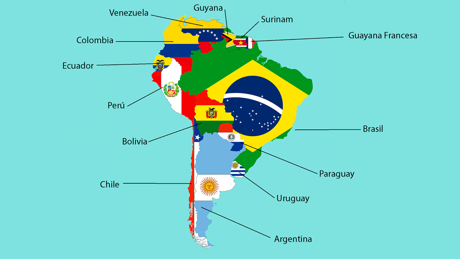 ¿Sudamérica o Suramérica?