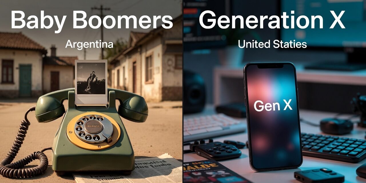 Los Baby Boomers y los X en Argentina