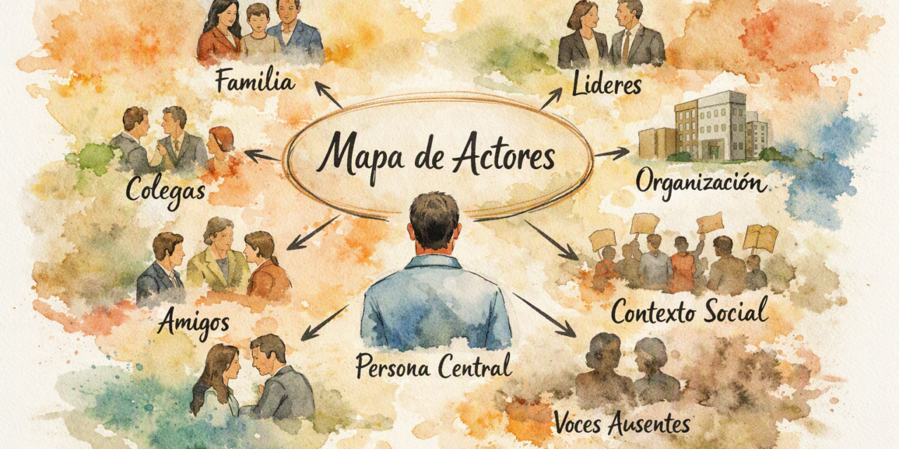 ¿Qué es un mapa de Actores?